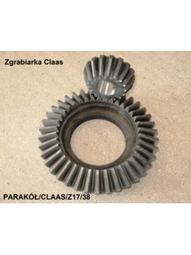 Para kół przekładni Z-17 fi 30mm/Z-38 fi 85mm