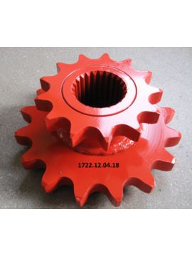 Koło łańcuchowe podw. Z-13 1"/Z-16 1i1/4" wielowp.