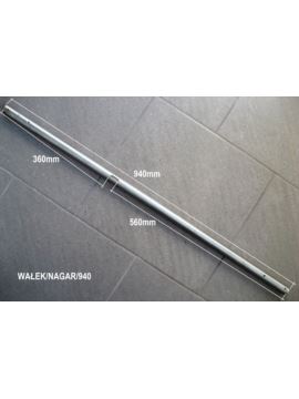 Wał nagarniaczy L-940 mm nierdzewka