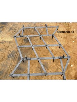 Brona polowa ząb 10