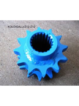 Koło łańcuchowe podwójne Z-12/Z-12 1"