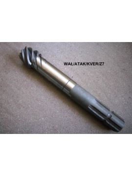 Wałek zębaty przekładni Z-7  zęby łukowe