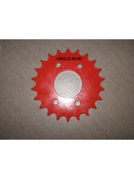 Koło łańcuchowe Z-22 1" fi 80mm 4 otwory