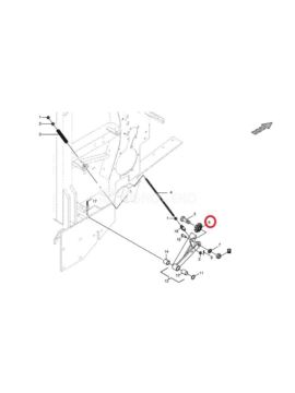 Koło łańcuchowe nap. Z-12 1" fi 42 (łożysko 6004)