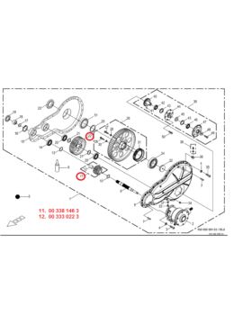 Koło zębate sprzęgłowe Z-15