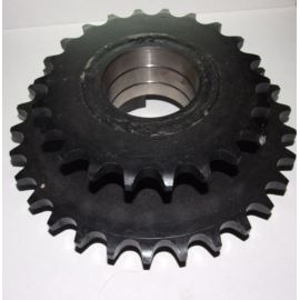 Piasta z kołami kpl