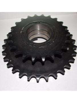 Piasta z kołami kpl