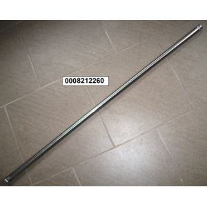 Wałek podajnika wpust klin+wpust śruba L-1185mm