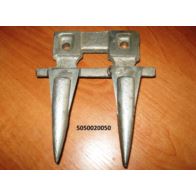 Palec podwójny ze stalką