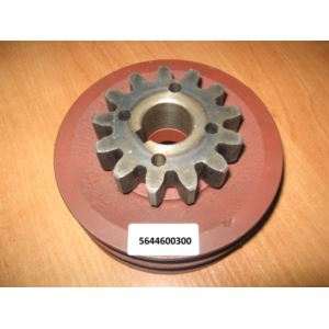 Koło pasowe kpl.napędu górki palcowej