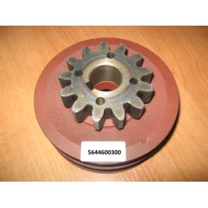 Koło pasowe kpl.napędu górki palcowej