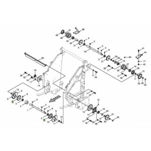 Koło łańcuchowe Z-16 1 1/4"