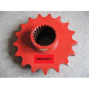 Koło łańcuchowe Z-17 1" wielofrez /Zamiennik/