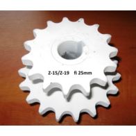 Koło łańcuchowe podwójne Z-15/Z-19 fi 25mm
