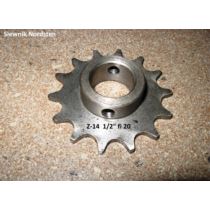 Koło zębate łańcuchowe Z-14 1/2" fi 20