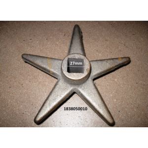 Gwiazda kolczatki oś kwadrat 27mm