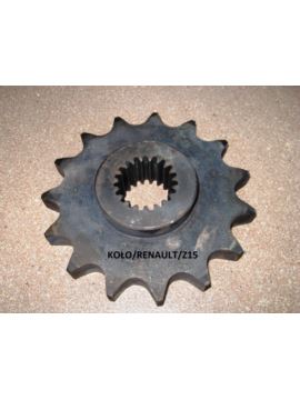 Koło łańcuchowe wałka napędu Z-15 1" wielowpust