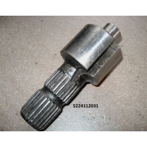 Wałek sprzęgła wielowpustowy