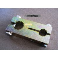 Łącznik wałków podajnika 2 x wielowpust fi 25/35mm