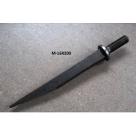 Ząb prosty P-16  M16x200