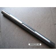 Wałek podajnika lewy L-445mm (wpust-wielowpust)