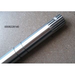 Wałek podajnika lewy L-445mm (wpust-wielowpust)