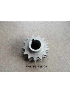 Koło zębate podwójne Z13/Z14 fi 30 mm