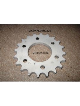 Koło łańcuchowe Z-20 3/4" fi 57mm