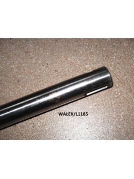 Wałek podajnika wpust klin+wpust śruba L-1185mm