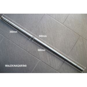 Wał nagarniaczy L-940 mm nierdzewka