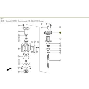 Sprzęgło koła czołowego