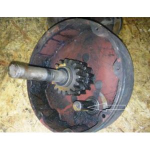 Oś kół obiegowych fi 25mm (przekładnia obiegowa)