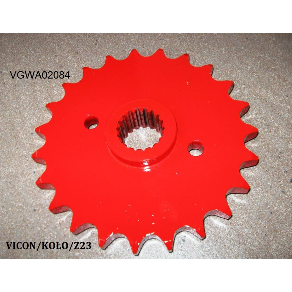 Koło łańcuchowe Z-23 1" fi 38 mm wielowpust 2 otw. Koło łańcuchowe Z-23 1" fi 38 mm wielowpust 2 otw.