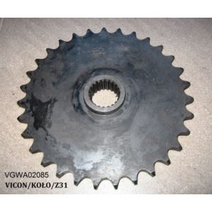 Koło łańcuchowe Z-31 1" wielowpust z-21