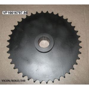 Koło łańcuchowe Z-40 1" fi 46 mm wielowpust