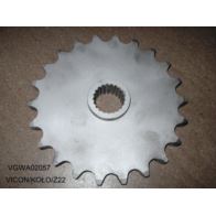 Koło łańcuchowe Z-22 1 1/4" fi 41/45mm wielowpust