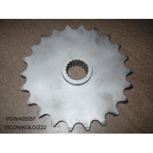 Koło łańcuchowe Z-22 1 1/4" fi 41/45mm wielowpust