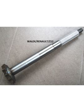 Wałek napędowy z kołem zębatym Z-12 1"