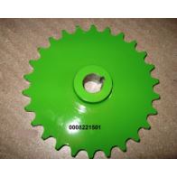 Koło łańcuchowe Z-26 1" fi 30mm wpust 8mm