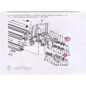 Koło łańcuchowe Z-20 3/4"  (zamiennik)