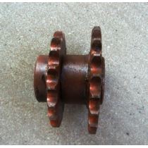 Koło łańcuchowe podw. Z20/Z18 3/4" fi 40mm klin 12