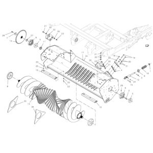 Koło łańcuchowe Z-35 1 1/4" wielowpust