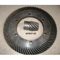 Koło talerzowe skośne Z-83 fi 145mm+wałek Z-12