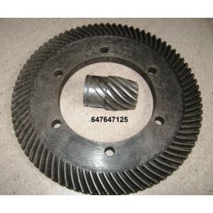 Koło talerzowe skośne Z-83 fi 145mm+wałek Z-12