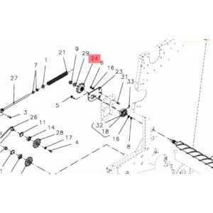 Koło łańcuchowe Z-11 1 1/4" wielowpust