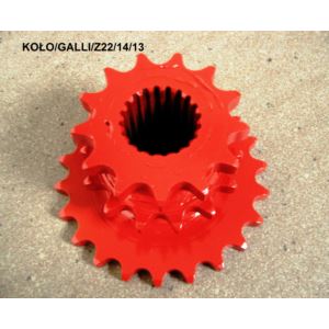 Koło łańcuchowe potrójne Z-22/Z-14/Z-13 3/4"