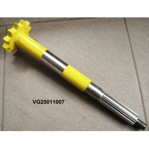 Wałek zębaty Z-12  1" wielowypust