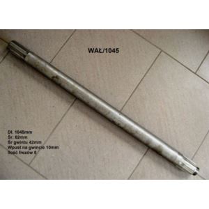 Wał 8 frezów z gwintem 42mm