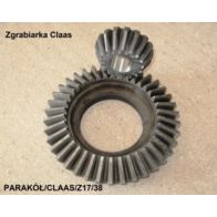 Para kół przekładni Z-17 fi 30mm/Z-38 fi 85mm(Zam.
