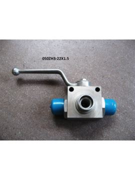 Zawór hydrauliczny 3-drożny M22x1,5